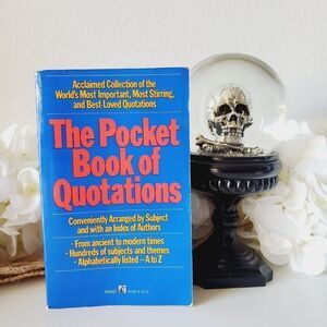 Vintage The Pocket Book of Quotations Paperback